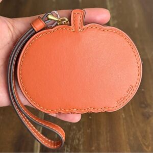 Coach Pumpkin Coin Purse in Bright Canyon